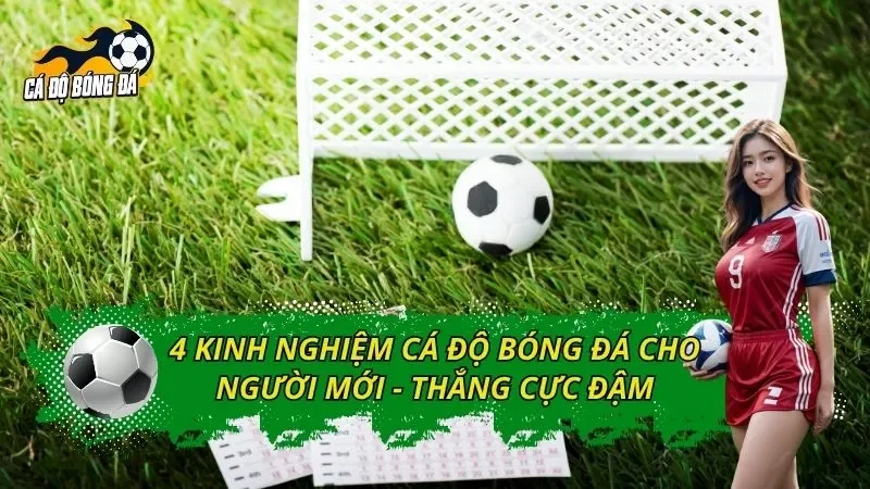 4 Kinh Nghiệm Cá Độ Bóng Đá Cho Người Mới - Thắng Cực Đậm
